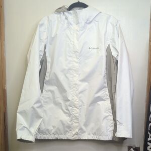 Columbia Light Gray Hooded Jacket